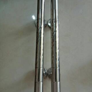 SET 4PCS Pull handle  pintu  suling ukir  stainless ARS 884 