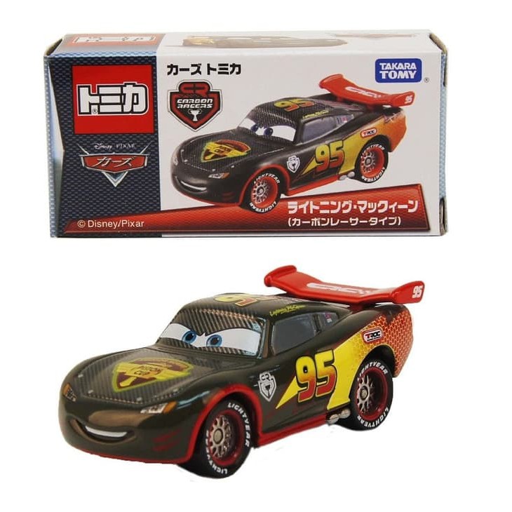 Tomica Cars McQueen Carbon Racers