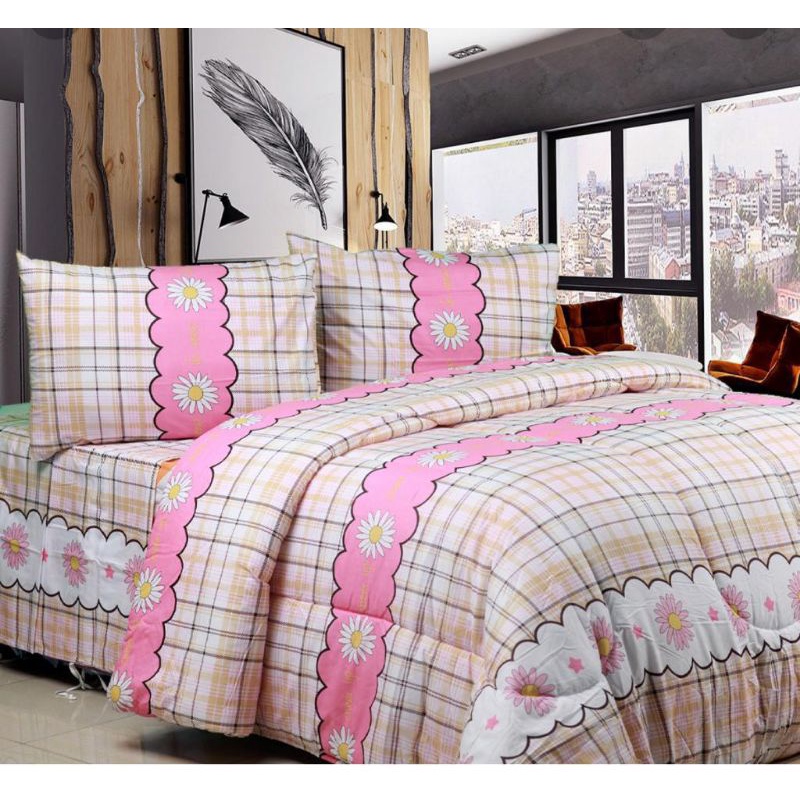 Sprei Katun Lokal Motif I Seprei Katun CVC I Sprei Homemade  Ukuran Double 12