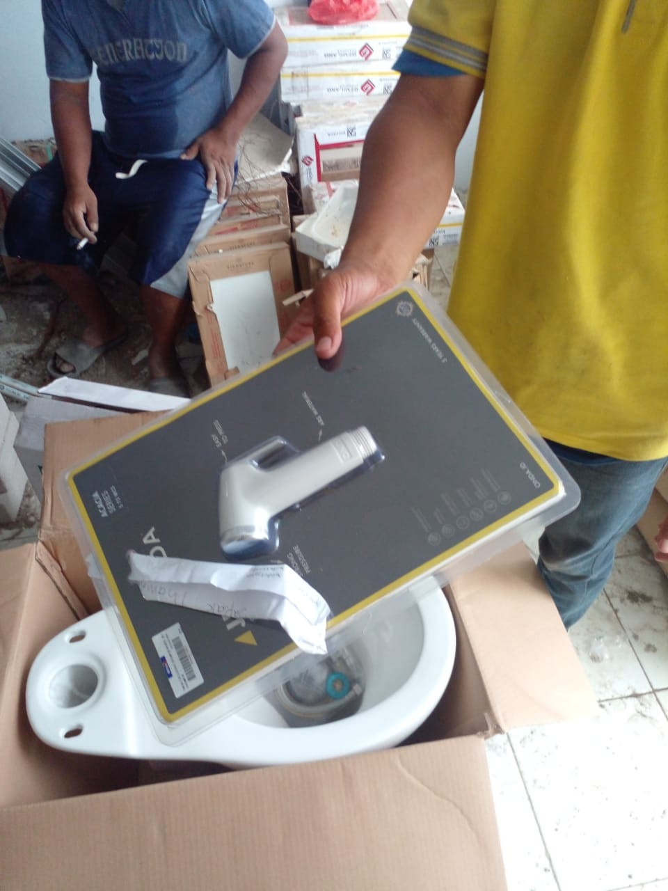 Jet Shower Onda Exclusive S75wcs White Semprotan Toilet Kamar Mandi