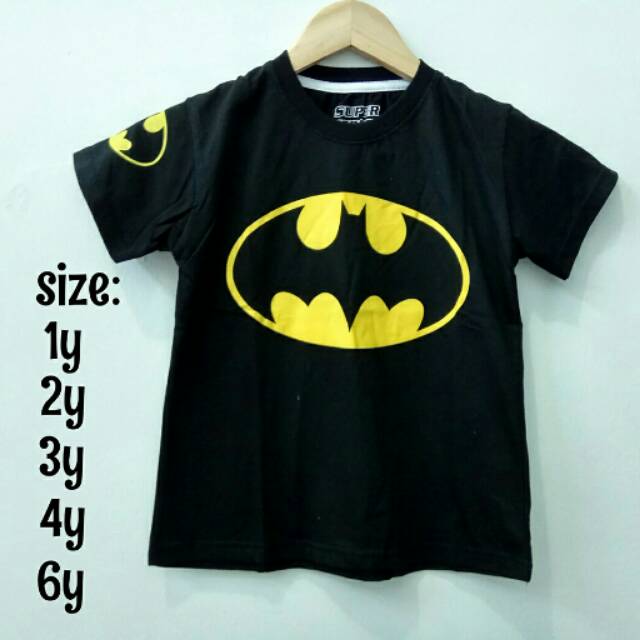 Kaos anak batman elmo