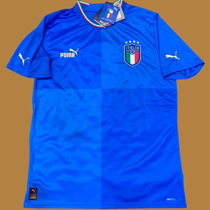 ORIGINAL JERSEY ITALY 2022 HOME BAJU BOLA ASLI ITALIA SGFD5436VE