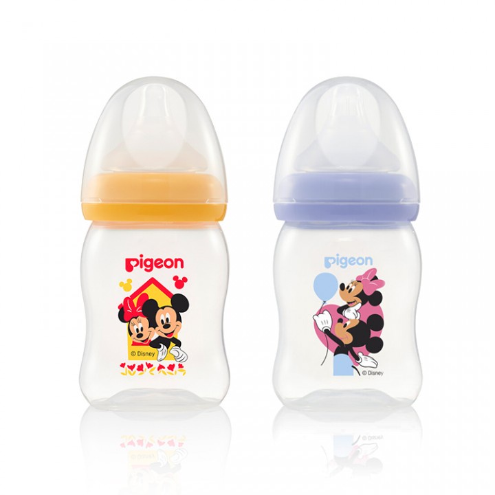 Pigeon Dot Plastik Botol Susu Perlengkapan Bayi Dan Anak Widenck Disney Premium Termurah By Lidyamomnbaby