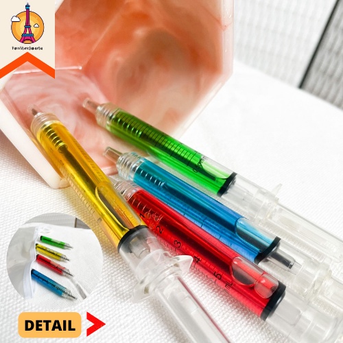 

Pulpen Cetek Suntikan Cair Warna Warni Import Funny Fancy Stuff Best Gift Present For Birthday Event Souvenir Alat Tulis Kantor Sekolah Grosir Kado Ulang Tahun READY COD