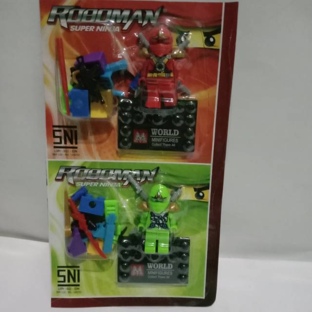 2PCS MAINAN ROBOT ROBOMAN