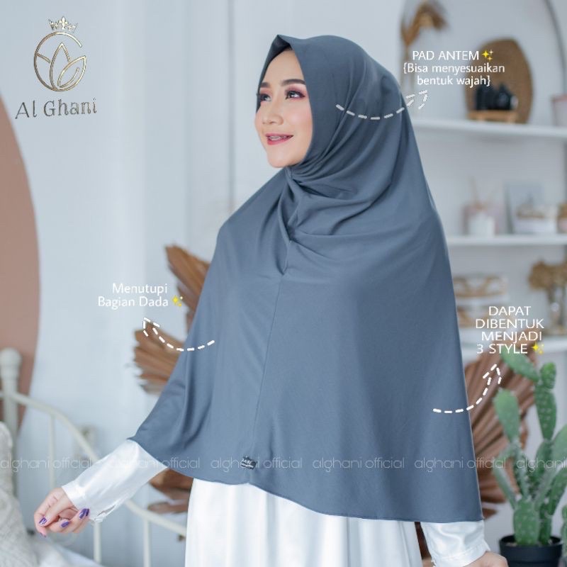 ALGHANI - NAJMA BERGO BASIC INSTAN SIZE L ANTI TEMBEM