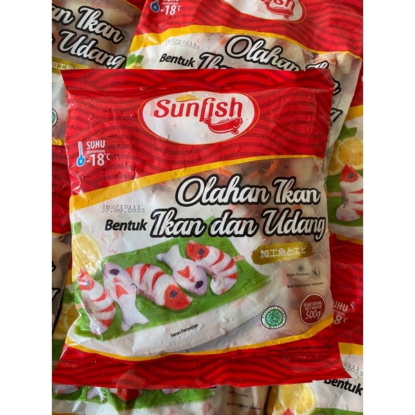 Olahan ikan dan udang / sunfish / Mix seafood / frozen Food