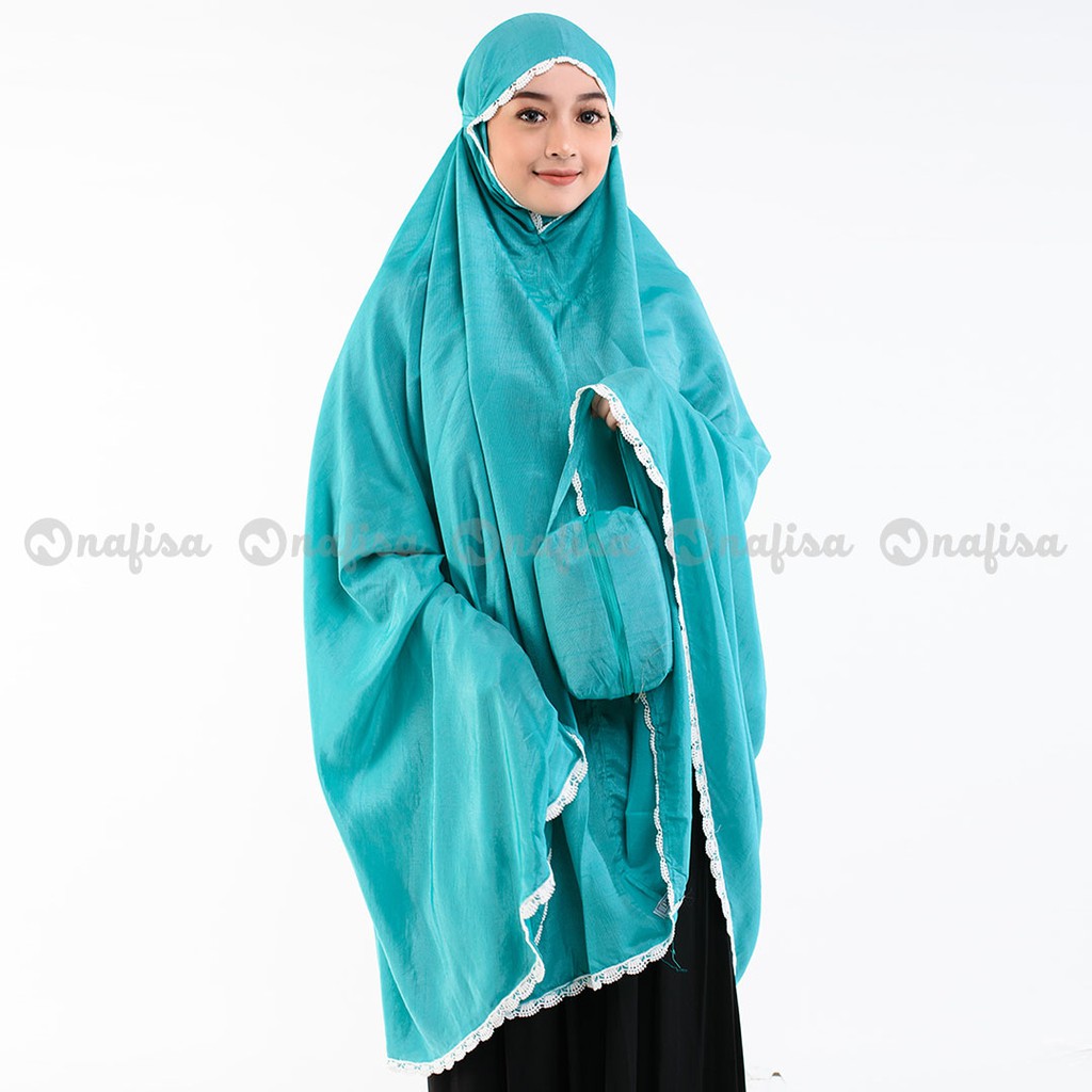 Mukena Polos Nafisa Najrania | Mukena Katun One Set Mukena Kualitas Premium Mukena Original Nafisa