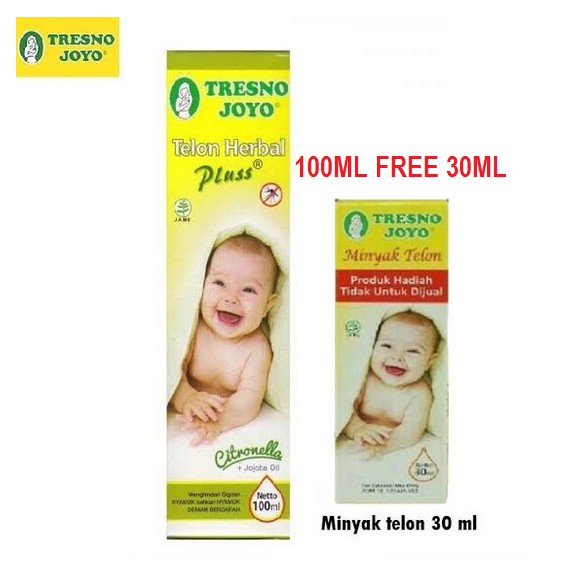 Willsen Tresno Joyo Minyak Telon / Herbal Plus Citronella Banded Bundling 100ml + 30ml