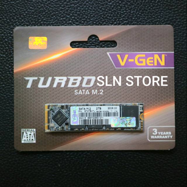 SSD M2 2TB V-GeN Turbo SATA M.2 2280 Solid State Drive Vgen 2 TB