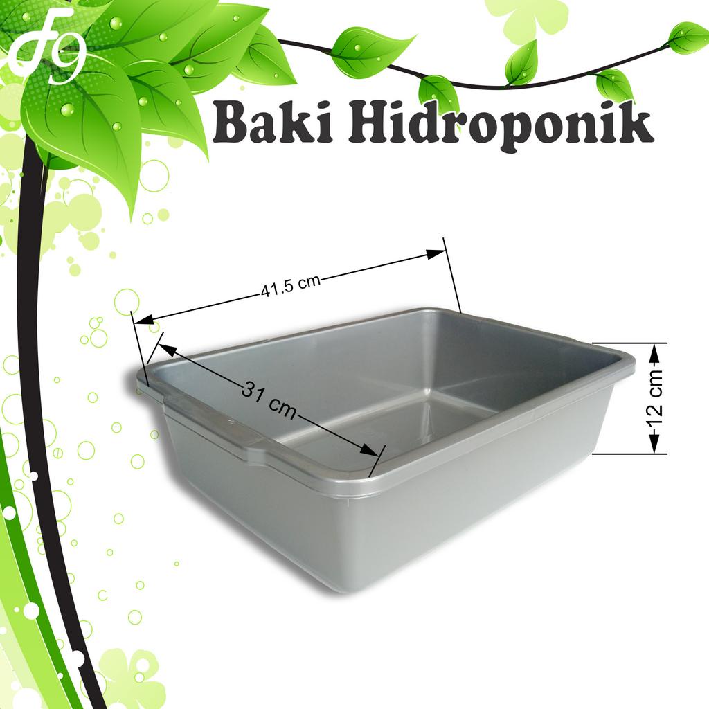 Baki Hidroponik Tebal ukuran 41 x 31 x 12 cm