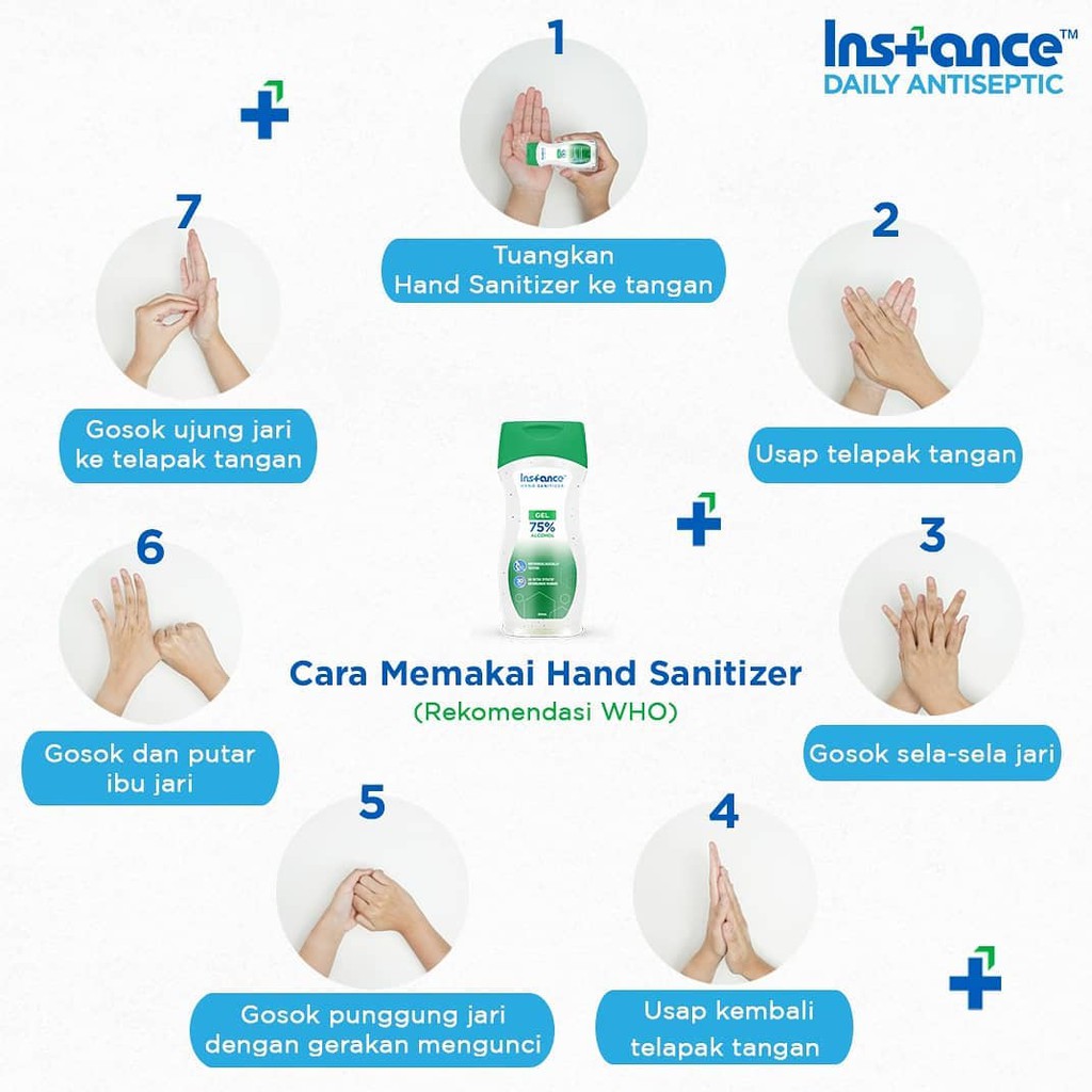 Image of Instance Hand Sanitizer Gel / Cair Pocket Spray Original BPOM #4