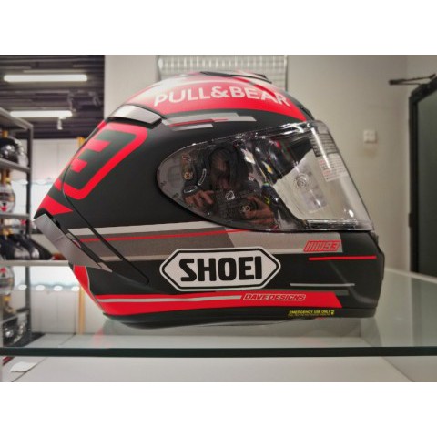 SHOEI X14 MARQUEZ BLK CONCEPT TC 1 | HELM MOTOR FULL FACE | ORIGINAL