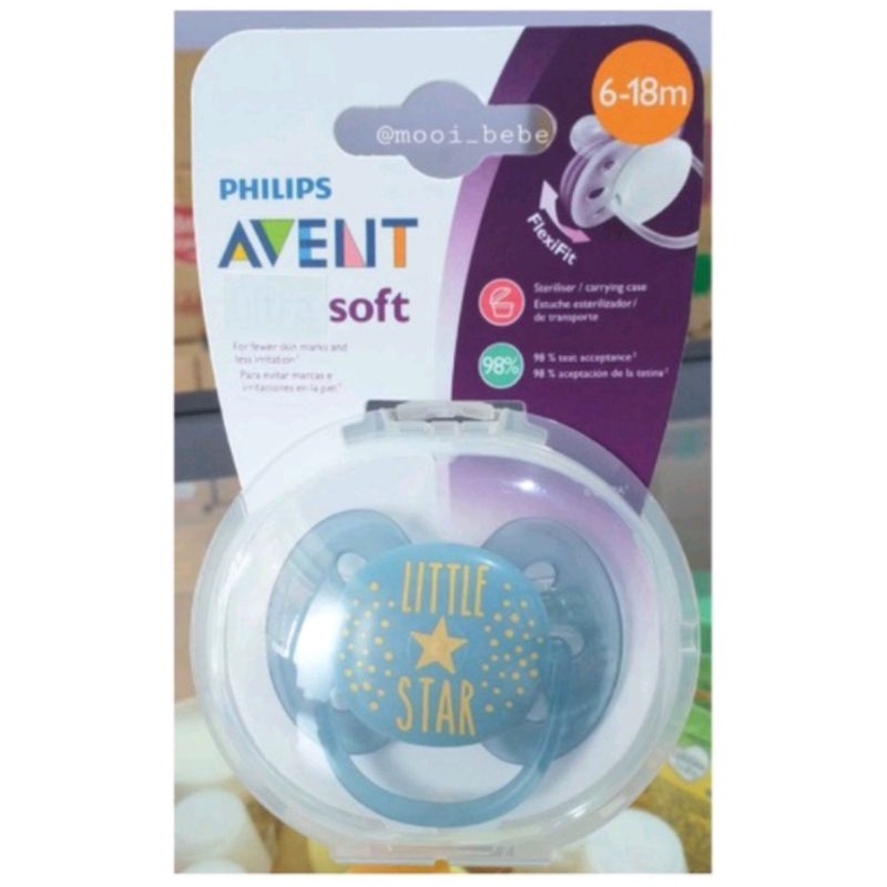 AVENT Ultra Soft Pacifier 6-18months