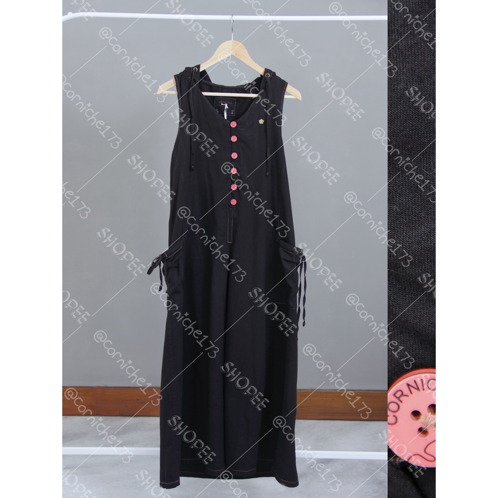 Corniche Liya Overall Hitam - TH501403