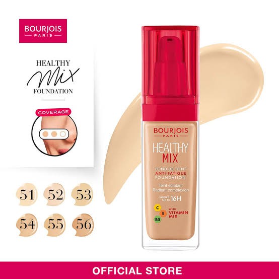 (READY &amp; ORI!) Bourjois Paris Healthy Mix Foundation - 30ml