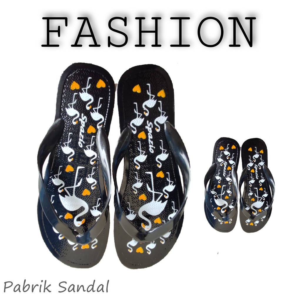 Sandal Japit Wanita Santai / Sandal Spazio Wanita