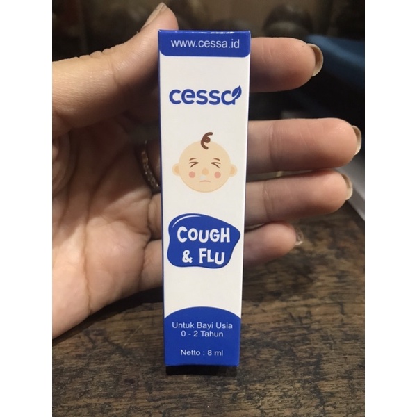 cessa cough dan flu obat oles flu batuk anak
