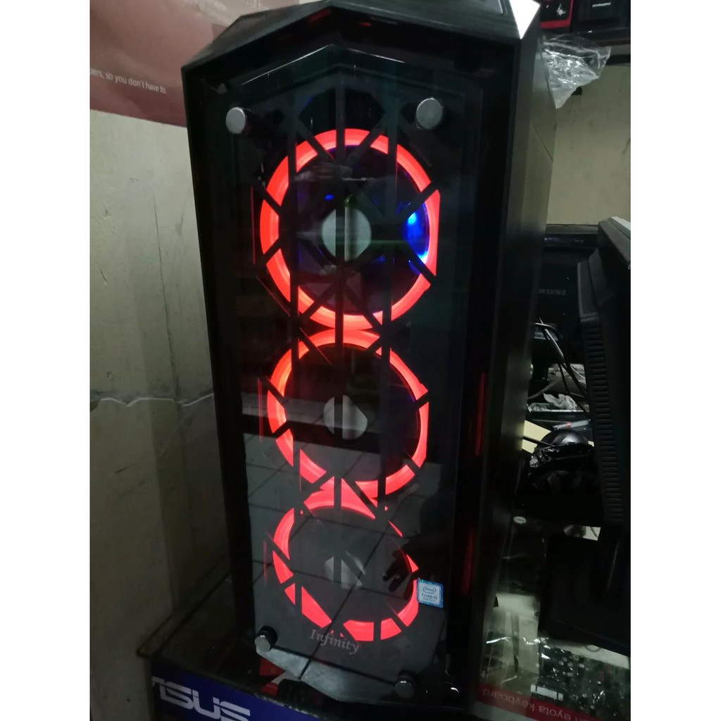 CPU-RAKITAN GAMING AMD RYZEN 7 2700X ASROCK B450 PRO4 DDR4 16GB VGA GTX 1060 6GB SSD 240GB SUPER