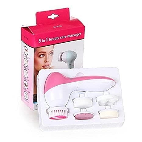 Alat Pembersih Pijat Spa Facial Wajah 5 in 1 Beauty Care Massager