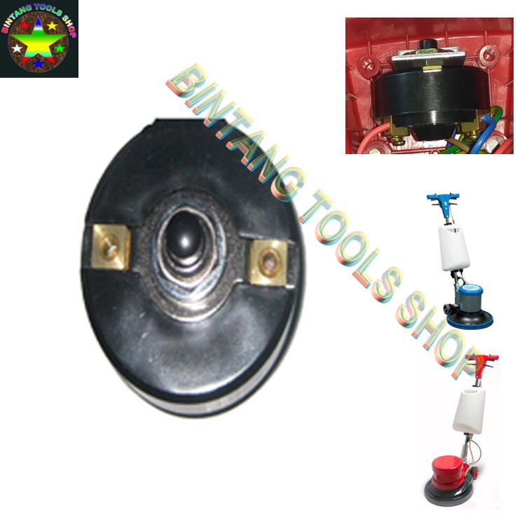 Spare Part Polisher Round Switch Main Master Switch Mesin Poles Lantai