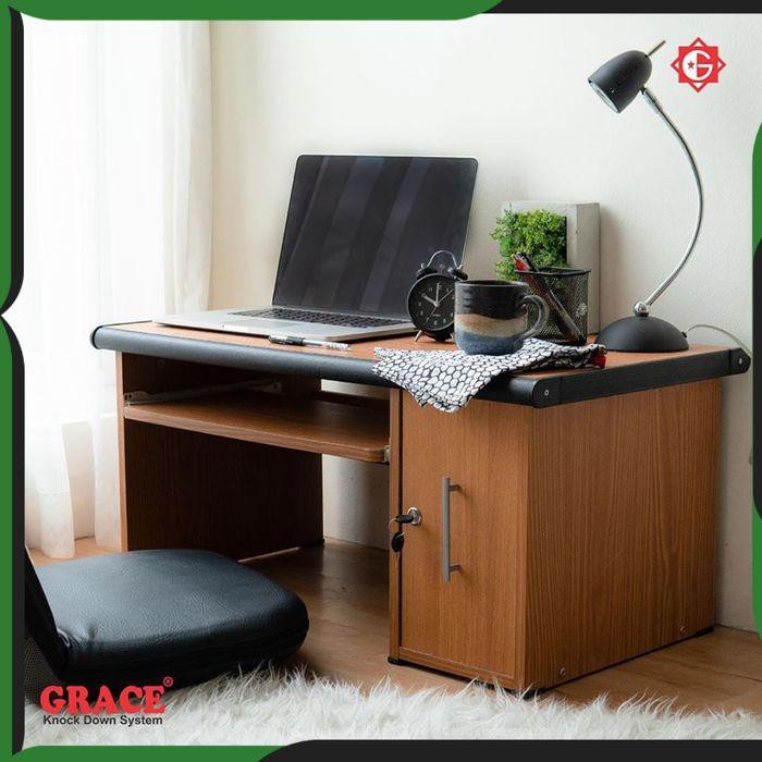  MEJA  LESEHAN  KOMPUTER LAPTOP FURNITURE MINIMALIS GRACE 808 