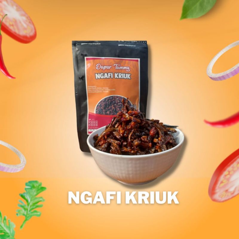 

Ngafi Teri Kacang kriuk