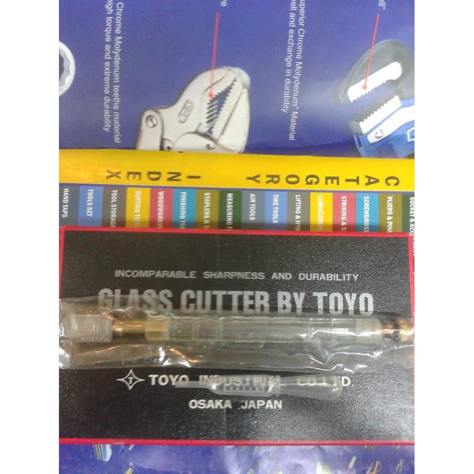 pisau potong kaca toyo TC30 alat potong kaca toyo