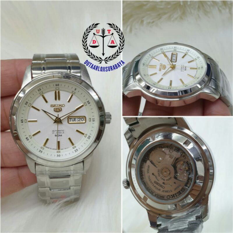 jam tangan pria seiko autometik mesin asli kualitas original