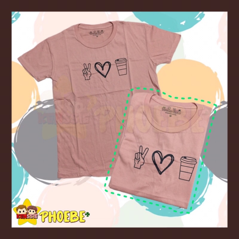 Kaos Dusty Rose Pink Baju Wanita Tumblr Tee Oversize