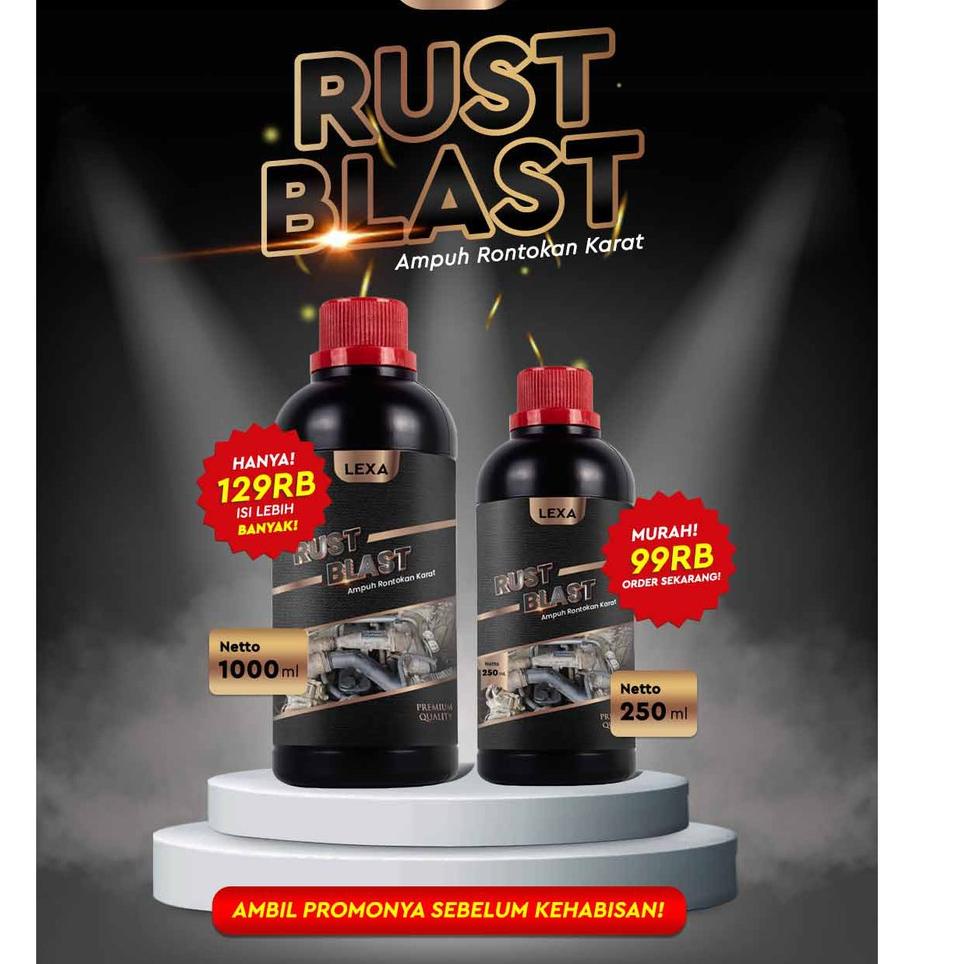 ➨op Ready Stok✤➨ LEXA Rust Remover / LEXA Rush Blast. Penghilang Noda Kerak Dan Karat 90 ➨