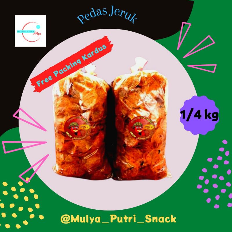 

Keripik kaca kemasan 250 gr