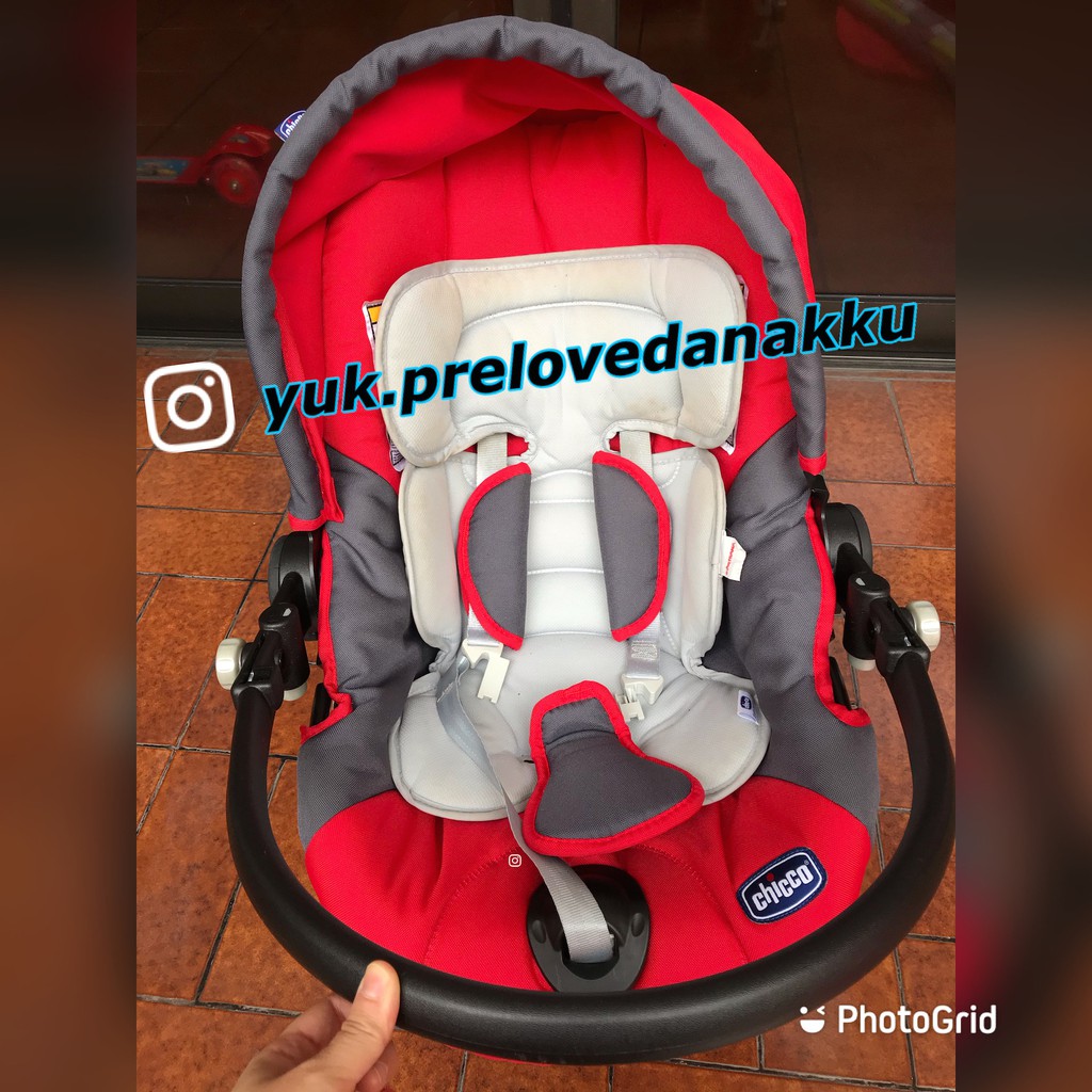 Carrier Baby CarSeat Chicco second preloved bekas