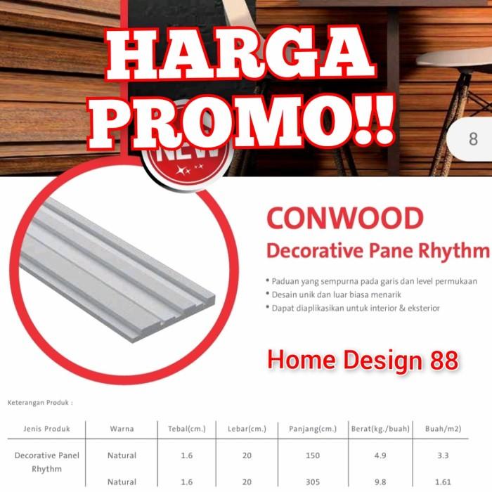 Kayu | Conwood Decorative Panel Rhythm Conwood Dinding