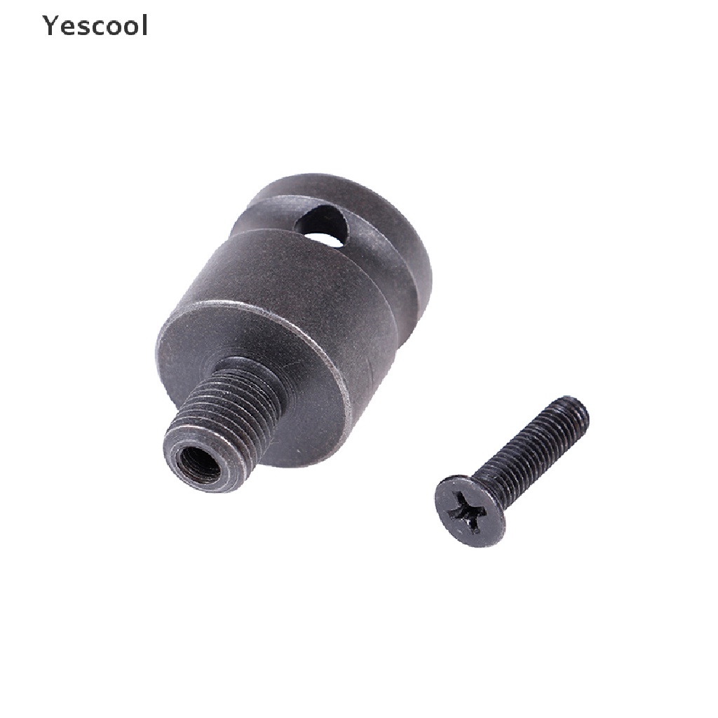 Yescool Adapter Konverter Kunci Pas 3 / 8-24UNF keyless 3 / 8 &quot;Dengan Sekrup