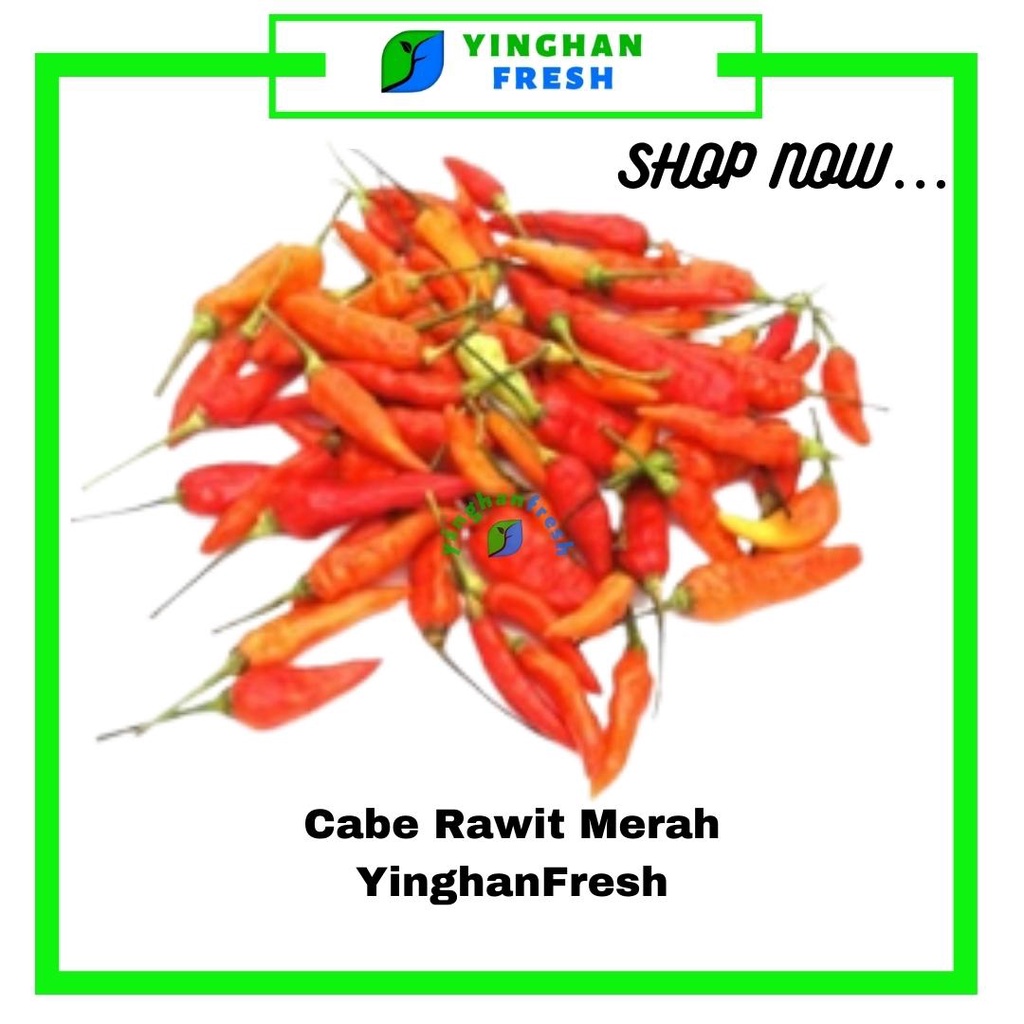

Cabe Rawit Merah 1000 Gram Konvesional YinghanFresh