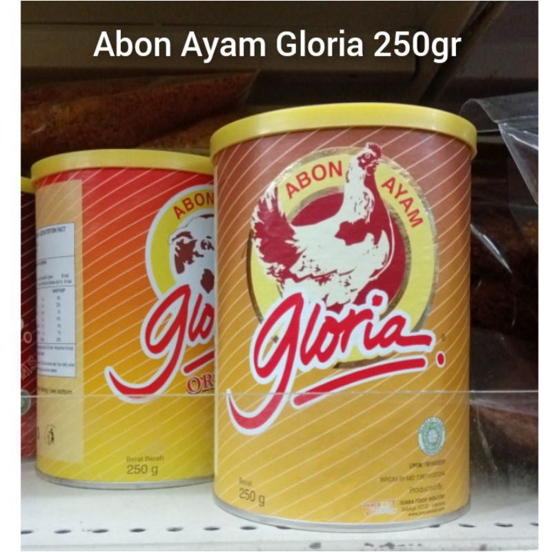

Abon Gloria Ayam 250gr
