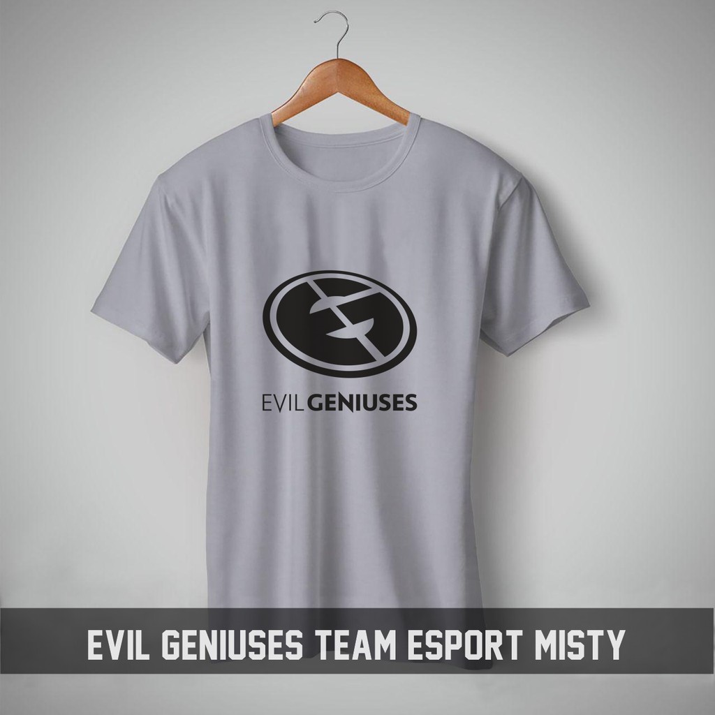 EVIL GENIUS ESPORT KAOS BIG SIZE 2XL 3XL 4XL 5XL LENGAN PENDEK