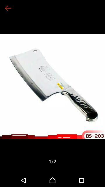 Golok Pisau Dapur Pisau Serbaguna Stainless Anti Karat- Bs-203