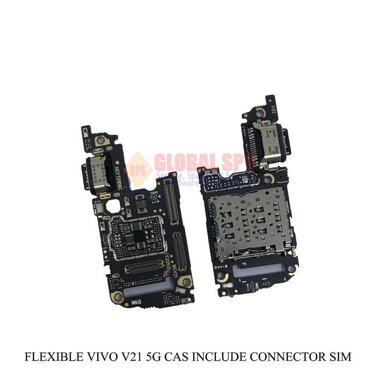 FLEXIBLE VIVO V21 5G CONNECTOR CHARGER INCLUDE SIM / KONEKTOR CAS VIVO V2050