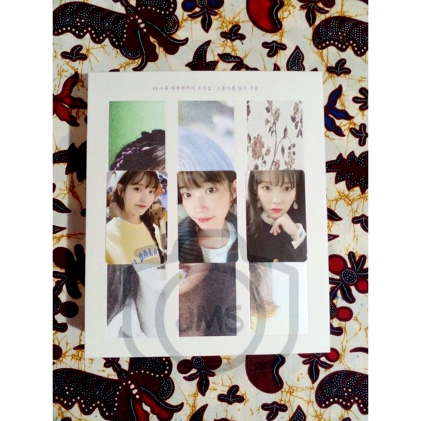 [READY] Sharing IU - Documentary [조각집 : 스물아홉 살의 겨울 ] [Pieces : Winter of Twenty-Nine] Photocard PC D