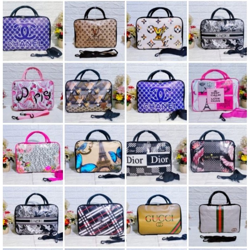 tas travel bag motif dewasa/travel bag lokal tas pakaian