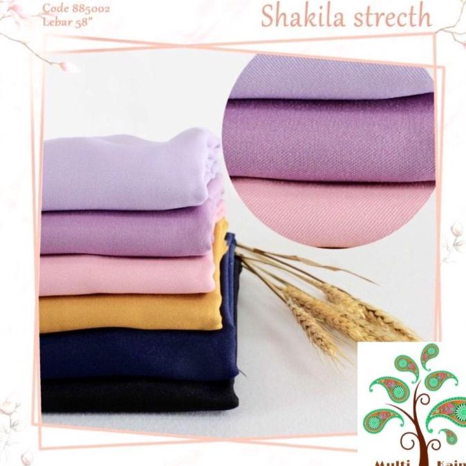 TERMURAH Multi Kain Shakila Shakila sakila sakilla stretch premium import AP006