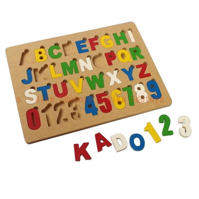 Jual Puzzle Alfabet - Puzzle Hijaiyah - Wooden Puzzle Puzzle Huruf Dan ...