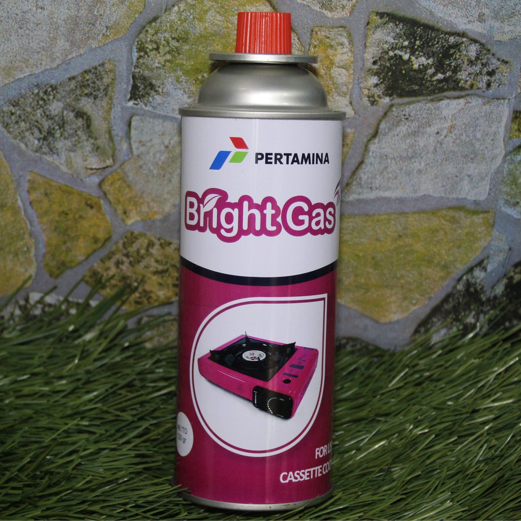 GAS PORTABLE REFILL BRIGHT GAS PERTAMINA, HI-COOK, CULINARIA, WONDERFUEL MURAH