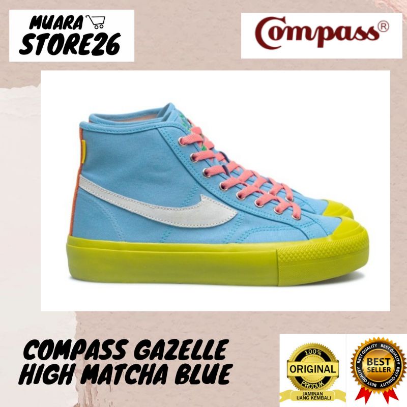 Compass Gazelle High Matcha Blue