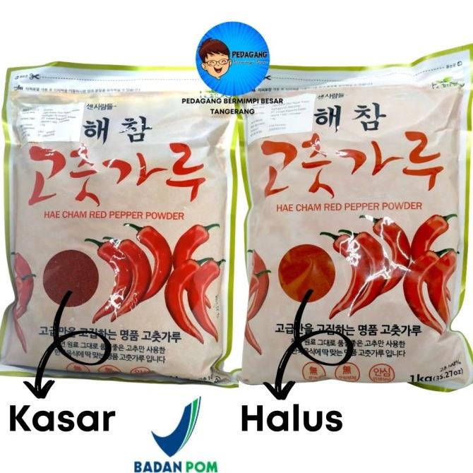 

Hae Cham Gochugaru 1Kg / Bubuk Cabai Korea / Cabe Gochukaru Import