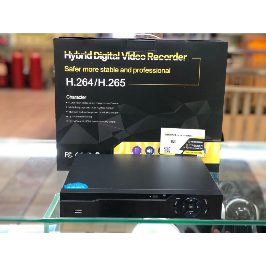 DVR XMEYE 8CH SUPORT 5MP AHD 6 IN 1