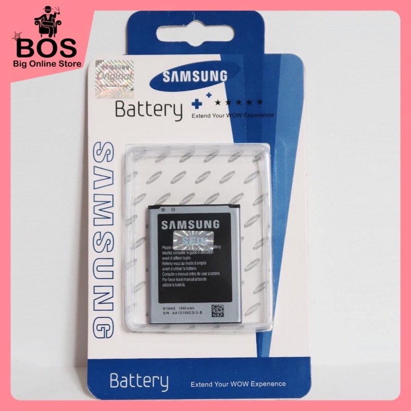 BOS - Baterai Samsung CORE 1/I8262/I8260/CORE DUOS/B150AE | Battery Batre HP