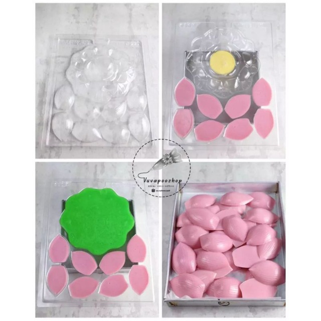 Cetakan Puding Teratai / Cetakan Puding Lotus / Cetakan Puding Plastik